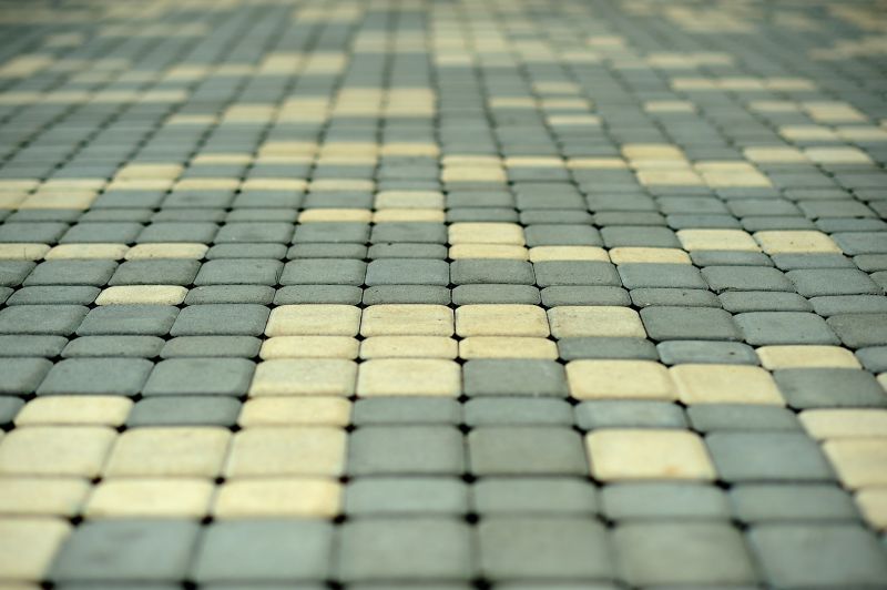 Symmetrical Paver Pattern
