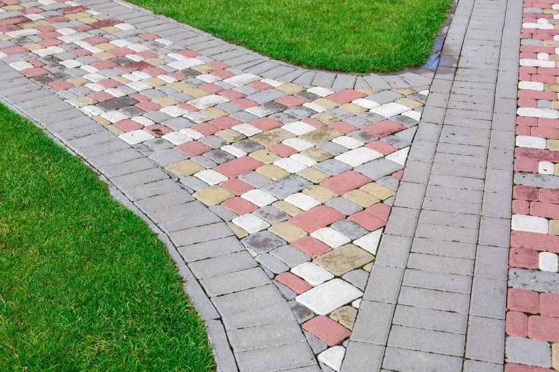 Colorful Paver Arrangements